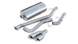 Corsa 2001-2006 Chevrolet Tahoe 5.3L V8 Polished Sport Cat-Back Exhaust thumbnail 2