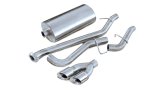 Corsa 2001-2006 Chevrolet Tahoe 5.3L V8 Polished Sport Cat-Back Exhaust thumbnail 4