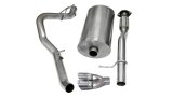 Corsa 2007-2008 Chevrolet Suburban 1500 5.3L V8 Polished Sport Cat-Back Exhaust thumbnail 3