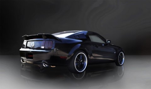 Corsa 2005-2010 Ford Mustang Shelby GT500 5.4L V8 Polished Sport Axle-Back Exhaust thumbnail 7