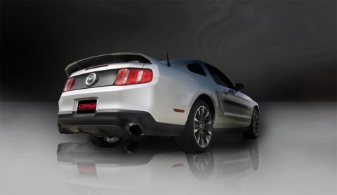 Corsa 2011-2014 Ford Mustang GT/Boss 302 5.0L V8 Black Sport Axle-Back Exhaust thumbnail 5