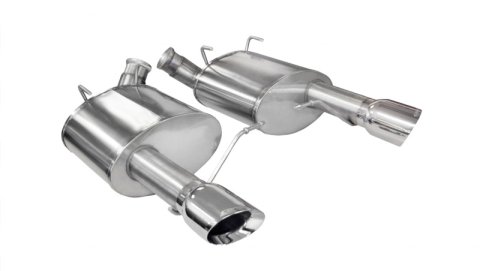Corsa 2011-2014 Ford Mustang GT/Boss 302 5.0L V8 Polished Xtreme Axle-Back Exhaust thumbnail 5