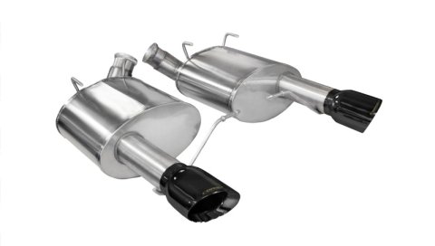 Corsa 2011-2014 Ford Mustang GT/Boss 302 5.0L V8 Black Xtreme Axle-Back Exhaust thumbnail 3