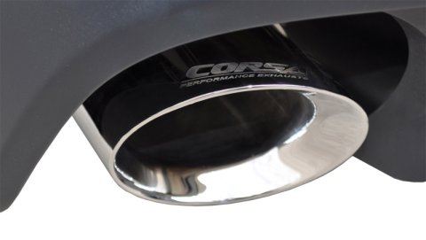 Corsa 2011-2012 Ford Mustang Shelby GT500 5.4L V8 Polished Sport Axle-Back Exhaust thumbnail 8