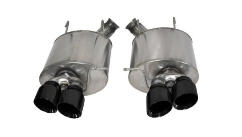 Corsa 2013-2014 Ford Mustang Shelby GT500 5.8L V8 Black Sport Axle-Back Exhaust thumbnail 4