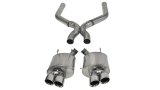 Corsa 2013-2014 Ford Mustang Shelby GT500 5.8L V8 Polished Sport Axle-Back + XO Exhaust thumbnail 1