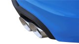 Corsa 2013-2014 Ford Mustang Shelby GT500 5.8L V8 Polished Sport Axle-Back + XO Exhaust thumbnail 2