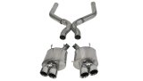 Corsa 2013-2014 Ford Mustang Shelby GT500 5.8L V8 Polished Sport Axle-Back + XO Exhaust thumbnail 3
