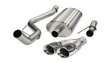 Corsa 2011-2014 Ford F-150 Raptor 6.2L V8 Polished Sport Cat-Back Exhaust thumbnail 6