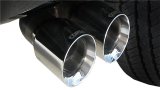 Corsa 2011-2014 Ford F-150 EcoBoost 3.5L V6 Polished Sport Cat-Back Exhaust thumbnail 1
