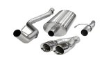 Corsa 2011-2014 Ford F-150 5.0L V8 Polished Sport Cat-Back Exhaust thumbnail 2