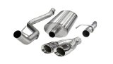 Corsa 2011-2014 Ford F-150 5.0L V8 Polished Sport Cat-Back Exhaust thumbnail 3