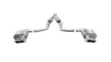 Corsa 2014-2014 Dodge Challenger SRT-8 6.4L V8 Manual Polished Xtreme Cat-Back Exhaust thumbnail 2