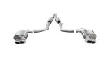 Corsa 2014-2014 Dodge Challenger SRT-8 6.4L V8 Auto Polished Xtreme Cat-Back Exhaust thumbnail 1