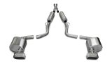 Corsa 2009-2010 Dodge Challenger R/T 5.7L V8 Auto Polished Xtreme Cat-Back Exhaust thumbnail 4