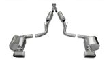 Corsa 2009-2010 Dodge Challenger R/T 5.7L V8 Manual Polished Xtreme Cat-Back Exhaust thumbnail 1