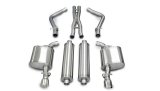 Corsa 2005-2010 Dodge Charger No Towing Hitch R/T 5.7L V8 Polished Xtreme Cat-Back Exhaust thumbnail 2