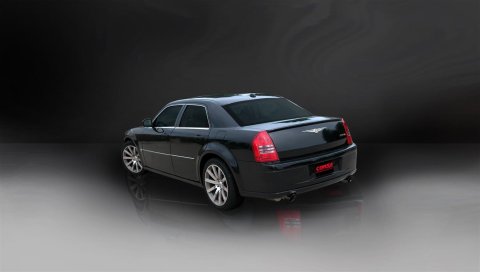 Corsa 2005-2010 Dodge Charger SRT-8 6.1L V8 Black Xtreme Cat-Back Exhaust thumbnail 3