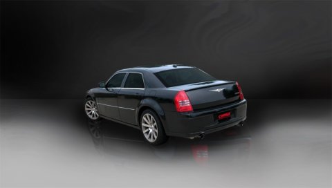 Corsa 2005-2010 Dodge Charger SRT-8 6.1L V8 Black Xtreme Cat-Back Exhaust thumbnail 9
