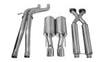 Corsa 2006-2010 Jeep Grand Cherokee 6.1L V8 Polished Sport Cat-Back Exhaust thumbnail 1
