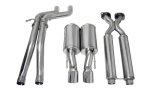 Corsa 2006-2010 Jeep Grand Cherokee 6.1L V8 Polished Sport Cat-Back Exhaust thumbnail 3