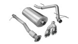 Corsa 2011-2013 Chevrolet Silverado Crew Cab/Short Bed 1500 6.2L V8 Polished Sport Cat-Back Exhaust thumbnail 1