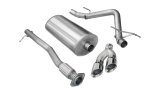 Corsa 2011-2013 Chevrolet Silverado Crew Cab/Short Bed 1500 6.2L V8 Polished Sport Cat-Back Exhaust thumbnail 2
