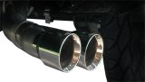 Corsa 2011-2013 Chevrolet Silverado Crew Cab/Short Bed 1500 6.2L V8 Polished Sport Cat-Back Exhaust thumbnail 6