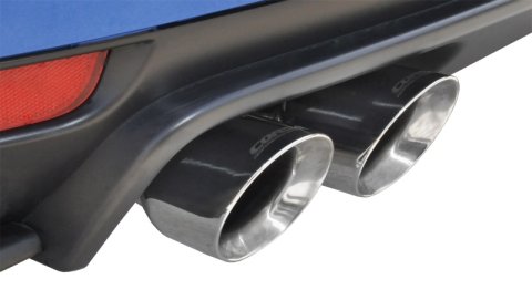 Corsa 2008-2014 Subaru Impreza Hatchback STI 2.5L Turbo Manual Polished Sport Cat-Back Exhaust thumbnail 9