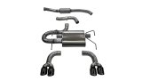 Corsa 2008-2014 Subaru Impreza Hatchback STI 2.5L Turbo Manual Black Sport Cat-Back Exhaust thumbnail 1