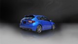 Corsa 2008-2014 Subaru Impreza Hatchback STI 2.5L Turbo Manual Black Sport Cat-Back Exhaust thumbnail 3