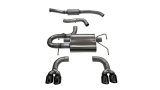 Corsa 2008-2014 Subaru Impreza Hatchback STI 2.5L Turbo Manual Black Sport Cat-Back Exhaust thumbnail 5
