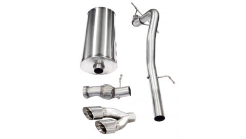 Corsa 2011-2014 Cadillac Escalade 6.2L V8 Polished Sport Cat-Back Exhaust thumbnail 3