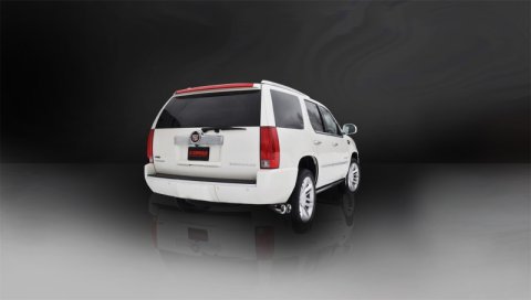 Corsa 2011-2014 Cadillac Escalade 6.2L V8 Polished Sport Cat-Back Exhaust thumbnail 5