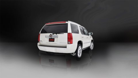Corsa 2011-2014 Cadillac Escalade 6.2L V8 Polished Sport Cat-Back Exhaust thumbnail 6