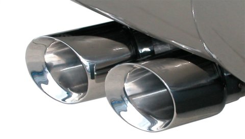 Corsa 2011-2014 Cadillac Escalade 6.2L V8 Polished Sport Cat-Back Exhaust thumbnail 7