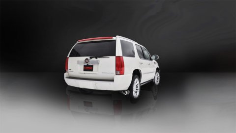 Corsa 2011-2014 Cadillac Escalade 6.2L V8 Polished Sport Cat-Back Exhaust thumbnail 8