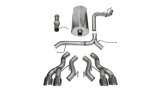 Corsa 2012-2014 Cadillac Escalade DUB 6.2L V8 Polished Sport Cat-Back Exhaust thumbnail 7