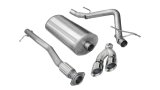 Corsa 2009-2009 Chevrolet Silverado Crew Cab/Short Bed 1500 4.8L V8 Polished Sport Cat-Back Exhaust thumbnail 8