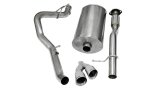 Corsa 2009-2013 Chevrolet Suburban 1500 5.3L V8 Polished Sport Cat-Back Exhaust thumbnail 1