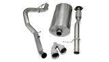 Corsa 2009-2013 Chevrolet Suburban 1500 5.3L V8 Polished Sport Cat-Back Exhaust thumbnail 3
