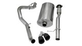 Corsa 2009-2013 Chevrolet Suburban 1500 5.3L V8 Black Sport Cat-Back Exhaust thumbnail 4