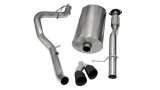 Corsa 2009-2013 Chevrolet Suburban 1500 5.3L V8 Black Sport Cat-Back Exhaust thumbnail 6