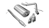 Corsa 2010-2013 Chevrolet Silverado Crew Cab/Short Bed 1500 4.8L V8 Polished Sport Cat-Back Exhaust thumbnail 1