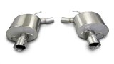 Corsa 2009-2014 Cadillac CTS Sedan V 6.2L V8 Polished Sport Axle-Back Exhaust thumbnail 1