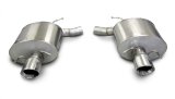 Corsa 2009-2014 Cadillac CTS Sedan V 6.2L V8 Polished Sport Axle-Back Exhaust thumbnail 3
