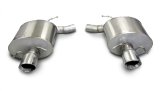 Corsa 2009-2014 Cadillac CTS Sedan V 6.2L V8 Polished Sport Axle-Back Exhaust thumbnail 4