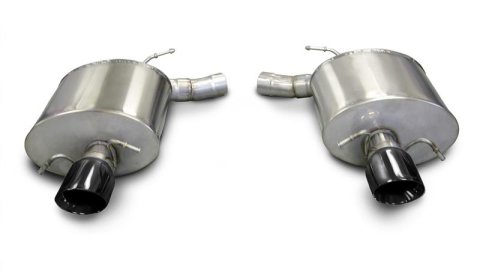 Corsa 2009-2014 Cadillac CTS Sedan V 6.2L V8 Black Sport Axle-Back Exhaust thumbnail 2