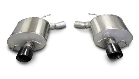 Corsa 2009-2014 Cadillac CTS Sedan V 6.2L V8 Black Sport Axle-Back Exhaust thumbnail 3