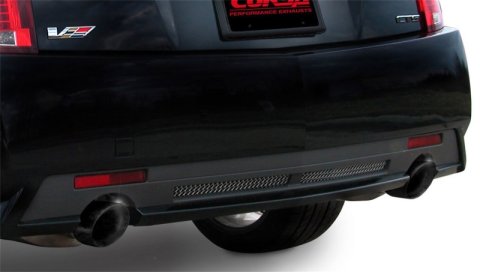 Corsa 2009-2014 Cadillac CTS Sedan V 6.2L V8 Black Sport Axle-Back Exhaust thumbnail 4